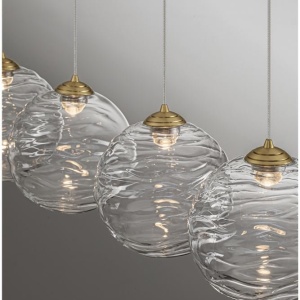 Lustra LED liniara design decorativ 3000K BLAZIK - Img 5