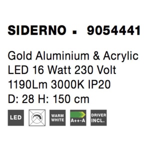 Lustra LED moderna cu design original deosebit SIDERNO 90983 universul-luminii.ro