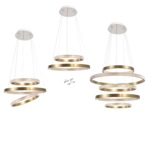 Lustra LED moderna diametru 45cm, Vegas 174423 universul-luminii.ro