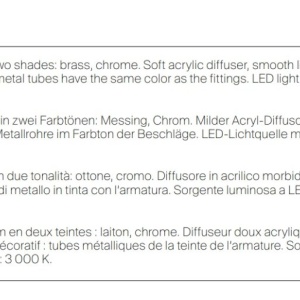 Lustra LED, Pendul design modern Sonata crom - Img 10