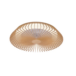 Lustra LED Smart cu Ventilator si telecomanda HIMALAYA lemn