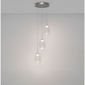 Lustra LED suspendata decorativa BRITA 3L - Img 7