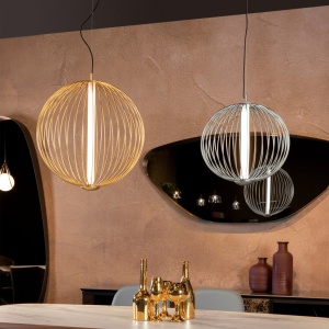 Lustra LED suspendata deosebita design LUX Mandala 54cm