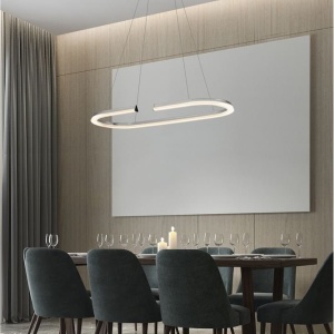 Lustra LED suspendata design circular ELMO 232843 universul-luminii.ro
