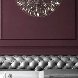 Lustra LED suspendata design circular Galaxy 82cm - Img 3