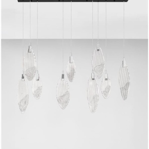 Lustra LED suspendata design decorativ SERIQ L-120cm - Img 3