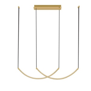 Lustra LED suspendata design elegant LAZURA