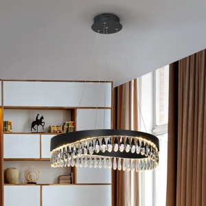 Lustra LED suspendata design elegant Selene 60cm 211073 universul-luminii.ro