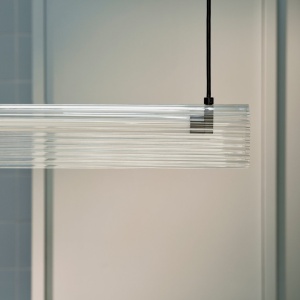 Lustra LED suspendata design liniar Aliani - Img 7