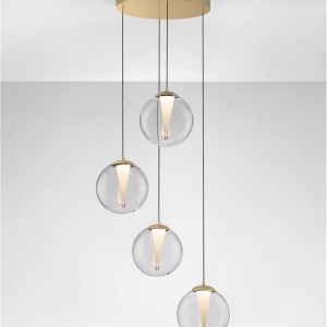 Lustra LED suspendata design modern decorativ GALEO 4L 159033 universul-luminii.ro