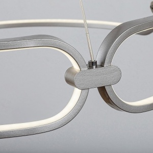 Lustra LED suspendata design modern Fringilla - Img 7