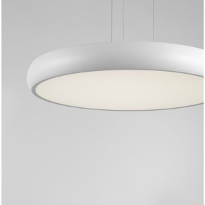 Lustra LED suspendata design modern Gap, alb - Img 2