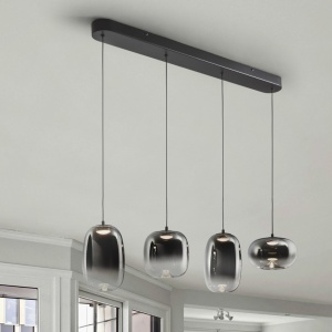 Lustra LED suspendata design modern Onice 4L - Img 1