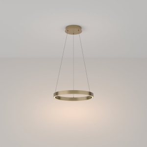 Lustra LED suspendata design modern Rim alama 40cm, 3000K