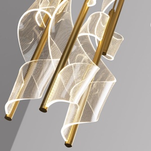 Lustra LED suspendata design modern Velas - Img 5