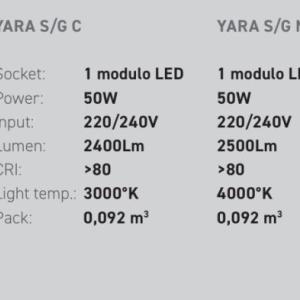Lustra LED suspendata diametru 67cm YARA 3000K sau 4000K 146643 universul-luminii.ro