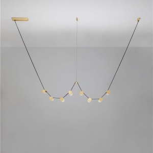 Lustra LED suspendata dimabila design XL LUMA - Img 3