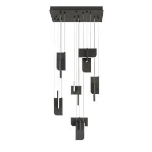 Lustra LED suspendata liniara design decorativ 3000K TOTEM 56W