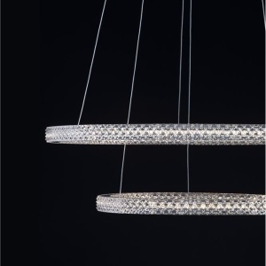 Lustra LED suspendata moderna design elegant GINEVRA 54W - Img 7