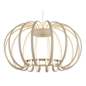 Lustra LED suspendata moderna RIBBON nisip - Img 5