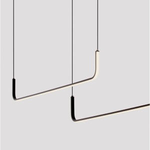 Lustra LED suspendata stil minimalist liniar STRITA L-165cm 236923 universul-luminii.ro