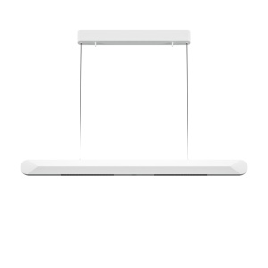 Lustra LED suspendata stil minimalist modern Motion alb - Img 1