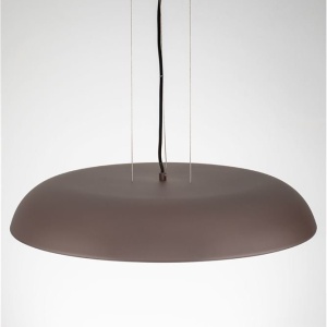 Lustra LED suspendata stil modern FELICIA maro 60cm - Img 7
