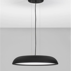 Lustra LED suspendata stil modern FELICIA negru 60cm - Img 3