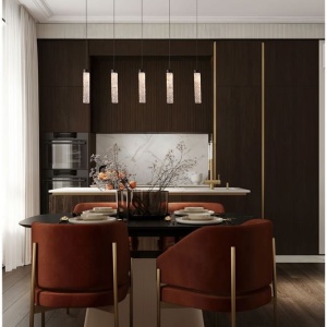 Lustra LED suspendata stil modern ZELON - Img 2