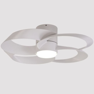 Lustra LED, Ventilator minimalist cu telecomanda, ROSE alb MA-8705