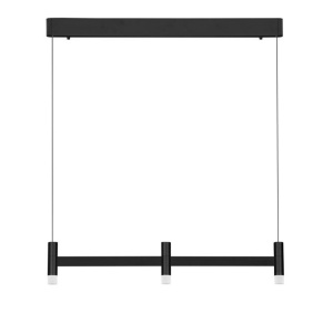 Lustra liniara cu 3 spoturi LED 3000K POETIC negru