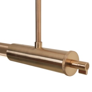 Lustra liniara suspendata LED Flusore cupru - Img 5