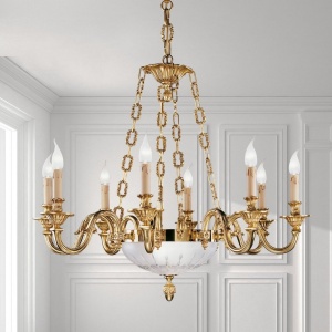 Lustra LUX design clasic realizata manual Meg 144793 universul-luminii.ro