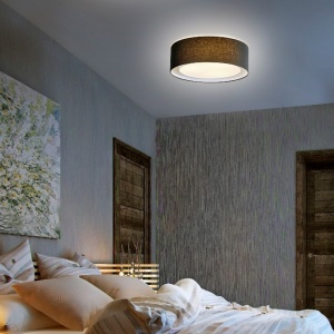 Lustra moderna aplicata 50cm MILO BK 49683 universul-luminii.ro