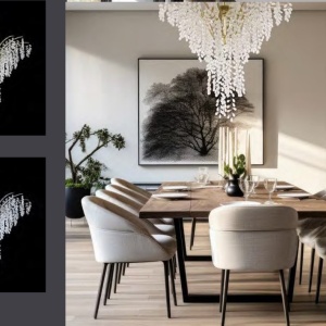 Lustra moderna cristal Bohemia design LUX GRAPES 175093 universul-luminii.ro