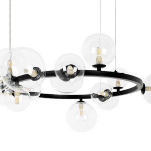 Lustra moderna cu 15 de surse de lumina LINEA R85 222393 universul-luminii.ro