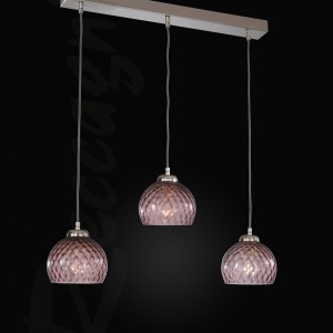 Lustra moderna cu 3 pendule design italian 10006 Amethyst 202663 universul-luminii.ro