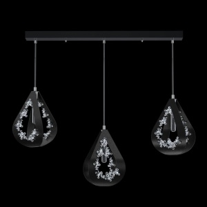 Lustra moderna cu 3 pendule design LUX realizata manual ALMOND XL B 130253 universul-luminii.ro