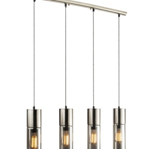 Lustra moderna cu 4 pendule ANNIKA nickel 21000-4HN GL 183763 universul-luminii.ro