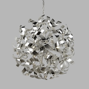 Lustra moderna design elegant 60cm Curls 5686-6CC SRT - Img 2