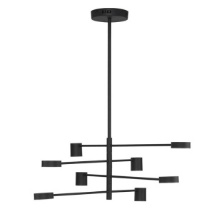 Lustra moderna dimabila cu 8 spoturi LED NORDIK