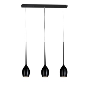 Lustra moderna Izza 3 BLACK 182583 universul-luminii.ro