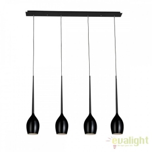 Lustra moderna Izza 4 Black
