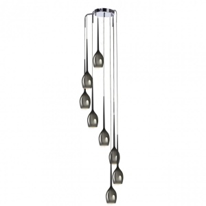 Lustra moderna Izza 8 fumurie ZZ AZ2940