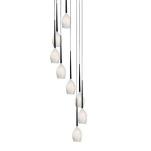 Lustra moderna Izza 8 white 178923 universul-luminii.ro