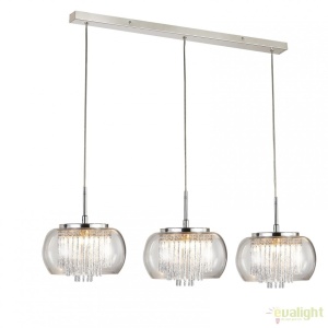 Lustra moderna suspendata design elegant Rego 3 LINE - Img 1