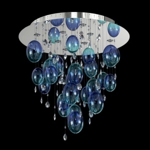 Lustra moderna Vision design LUX Cristal Bohemia Exclusive Dawn 01, 100cm