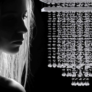 Lustra moderna Vision design LUX Cristal Bohemia Exclusive EMBRACE 01 198063 universul-luminii.ro