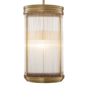 Lustra, Pendul design LUX Rousseau L, alama antic 112783 universul-luminii.ro