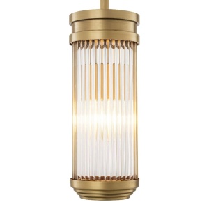 Lustra, Pendul design LUX Rousseau S, alama antic 112773 universul-luminii.ro